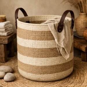 Sisal Laundry Basket – "Kiondo Storage"