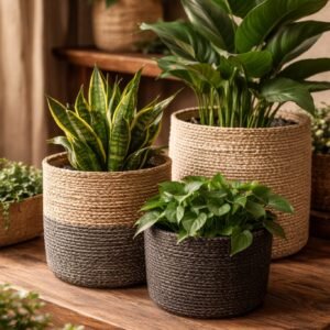 Woven Plant Baskets – "Taita Earth"